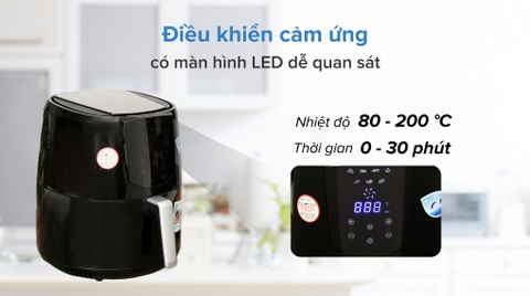 Nồi chiên không dầu Perfect PF-D92 5.5 lít