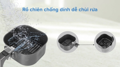 Nồi chiên không dầu Philips HD9200/90 4.1 lít