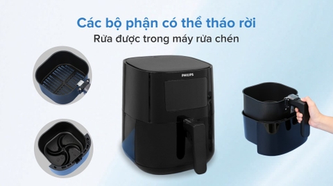 Nồi chiên không dầu Philips HD9252/90 4.1 lít
