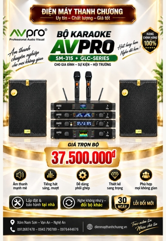 Dàn karaoke AVPRO SM - 315