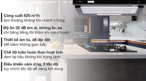 Máy hút mùi Pramie ALP9-700