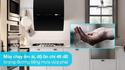 Máy hút mùi áp tường Pramie DE19-700