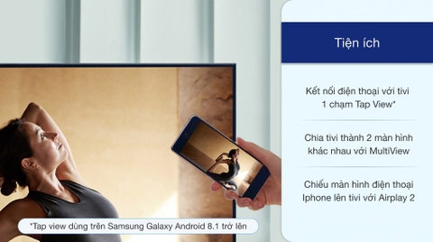 Smart Tivi QLED 4K 55 inch Samsung QA55Q80A