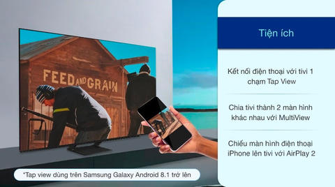 Smart Tivi QLED Samsung 4K 85 inch QA85Q60A