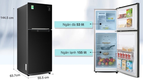 Tủ lạnh Samsung Inverter 208 lít RT20HAR8DBU/SV