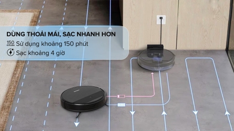 Robot hút bụi lau nhà Samsung VR05R5050WK/SV