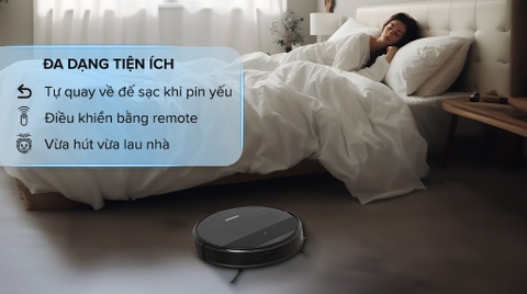 Robot hút bụi lau nhà Samsung VR05R5050WK/SV