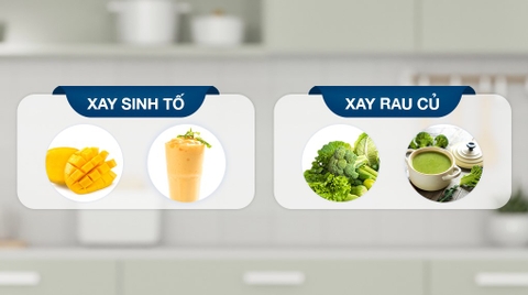 Máy xay sinh tố Sharp EM-S154PV-WH