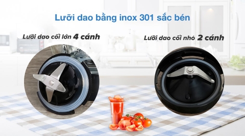 Máy xay sinh tố Sharp EM-S155GV-ST