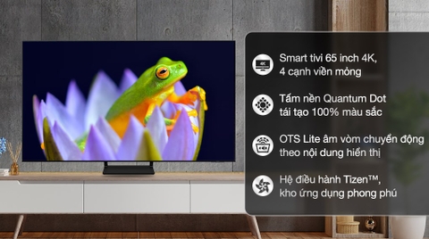 Smart Tivi QLED 4K 65 inch Samsung QA65Q60B