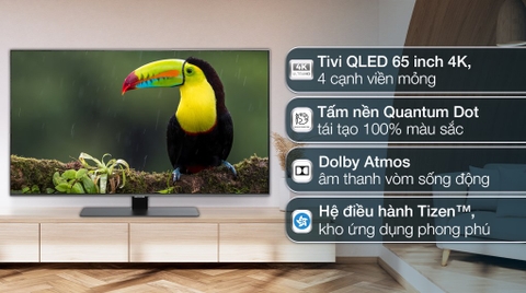 Smart Tivi QLED 4K 65 inch Samsung QA65Q80B
