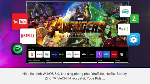 Smart Tivi QNED LG 4K 65 inch 65QNED91TPA