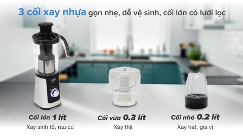 Máy xay sinh tố đa năng Sunhouse SHD 5322 Đen