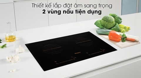 Bếp từ đôi lắp âm Kangaroo KG858i