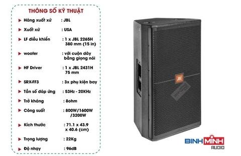 LOA FULL JBL 715 - L1 - BASS 40