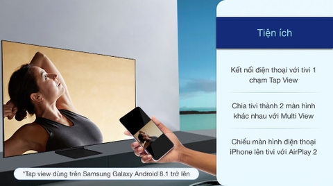 Smart Tivi Khung Tranh The Frame QLED Samsung 4K 55 inch QA55LS03A