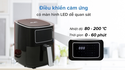 Nồi chiên không dầu AVA AF40155D 5 lí