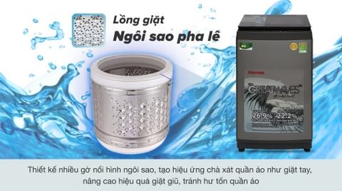 Máy giặt Toshiba 9 kg AW-K1005FV(SG)
