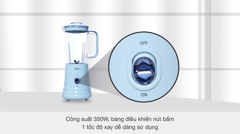 Máy xay sinh tố đa năng Midea MJ-BL35 Xanh
