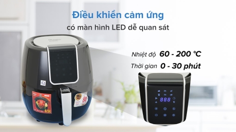 Nồi chiên không dầu Magic A-805 6.5 lít