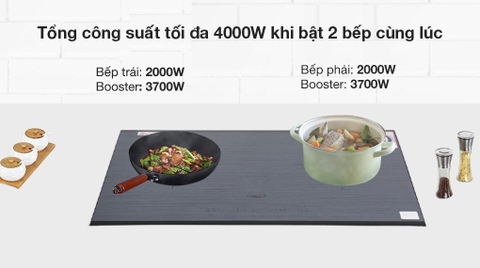 Bếp từ đôi lắp âm Chef's EH - DIH888E