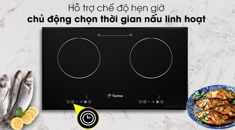 Bếp từ đôi lắp âm Torino TI-1117M