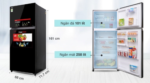 Tủ lạnh Toshiba Inverter 359 lít GR-AG41VPDZ XK1