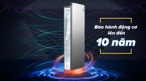 Tủ chăm sóc quần áo thông minh 5 móc LG Styler màu gương kính S5MB
