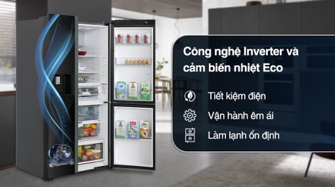 Hitachi Inverter 569 lít R-MX800GVGV0 GBK