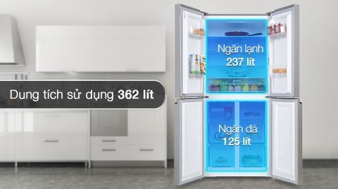 Tủ lạnh Sharp Inverter 362 lít SJ-FX420VG-BK