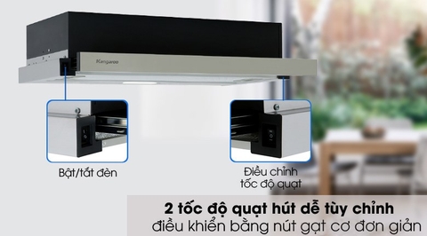 Máy hút mùi âm tủ Kangaroo KG70BH1