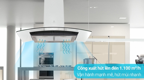 Máy hút mùi kính cong Electrolux EFC936GAR