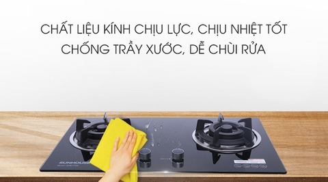 Bếp ga âm Sunhouse SHB7736
