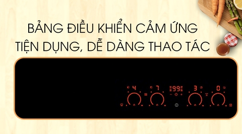 Bếp từ 4 vùng nấu lắp âm Electrolux EHXD875FAK