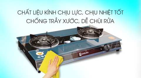 Bếp ga đôi Sakura SA-692SG