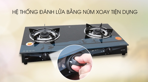 Bếp ga đôi Sakura SA-695SG