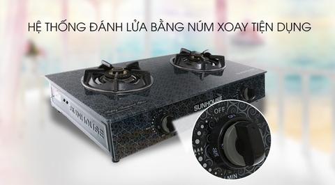 Bếp ga đôi Sunhouse Mama MMBB0787MT