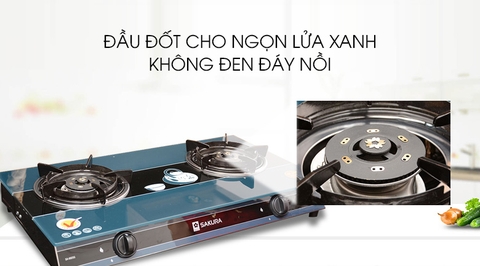 Bếp ga đôi Sakura SA-692SG