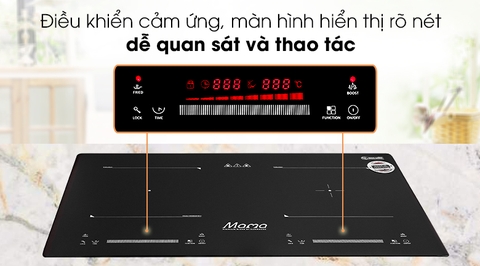 Bếp từ đôi lắp âm Sunhouse Mama MMB9201DIH