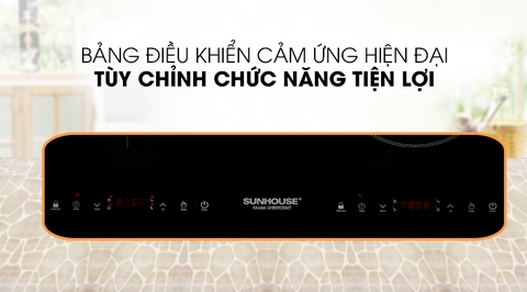 Bếp từ hồng ngoại lắp âm Sunhouse SHB9105MT