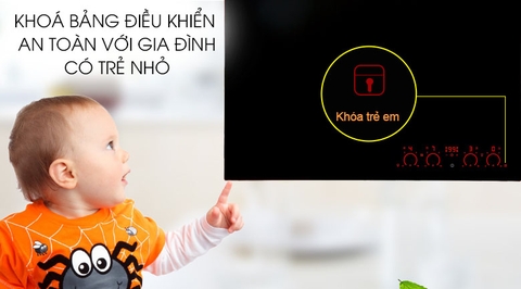 Bếp từ 4 vùng nấu lắp âm Electrolux EHXD875FAK