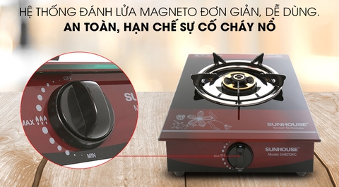 Bếp ga đơn Sunhouse SHB212KG