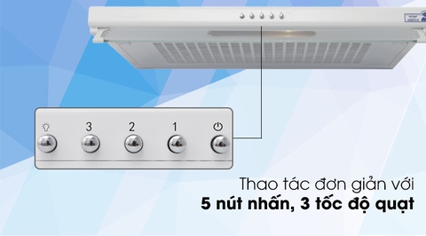 Máy hút mùi treo tường Malloca H107W