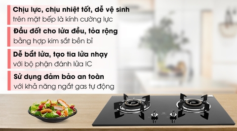 Bếp ga âm Electrolux EHG723BA