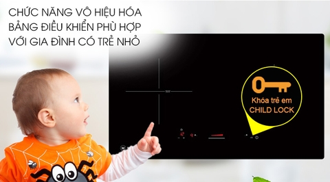 Bếp từ đôi lắp âm Malloca MI 732 SL