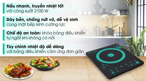 Bếp từ Midea MI-T2120DD