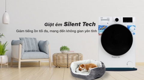 Máy giặt Beko Inverter 8 kg WCV8649XWST