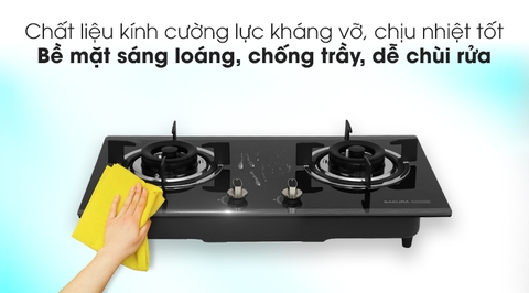 Bếp ga âm Sakura SG-2530GB