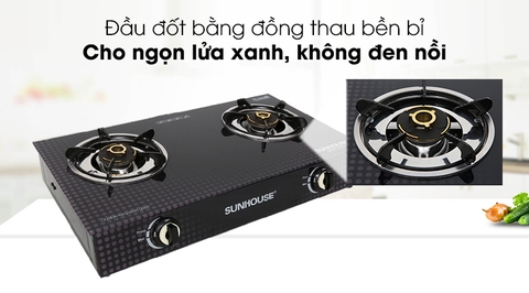 Bếp ga đôi Sunhouse SHB3366MT