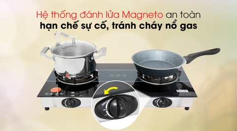 Bếp ga đôi Kiwa KW-770SG